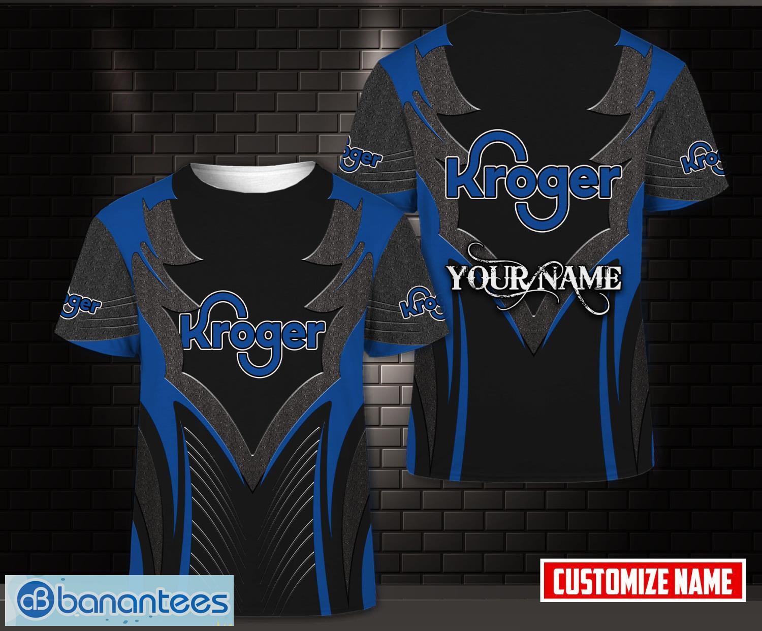 3d all over printed kroger limited 3d t shirt custom name image 3D All Over Printed kroger Limited 3D T-Shirt Custom Name Product Photo 1