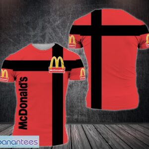 3D All Over Printed mcdonald's AOP 3D T-shirt For Men And Women Product Photo 1
