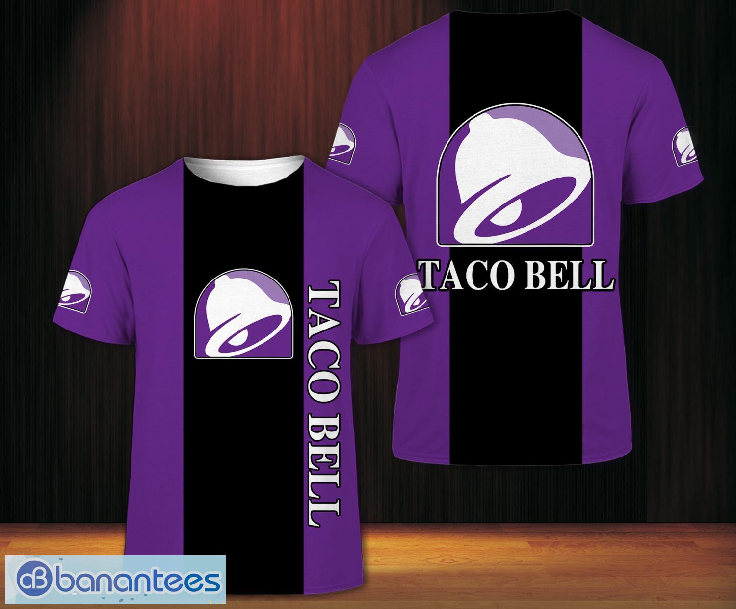 3d all over printed taco bell team 3d t shirt image 3D All Over Printed taco bell Team 3D T-Shirt Product Photo 1