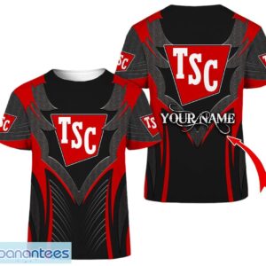 3D All Over Printed Tractor Supply Co Logo Brand 3D T-Shirt Product Photo 1