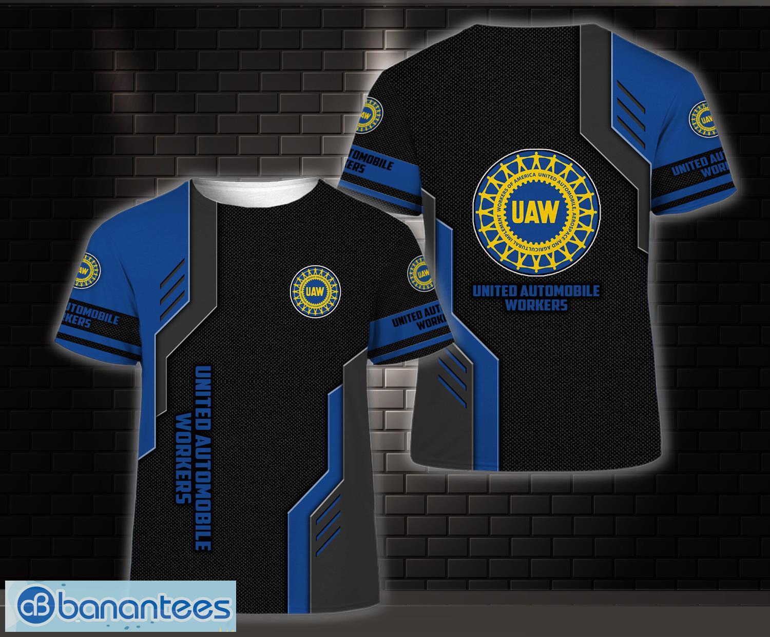 3D All Over Printed united automobile workers Limited 3D T-Shirt Product Photo 1