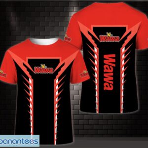 3D All Over Printed wawa Team 3D T-Shirt Product Photo 1