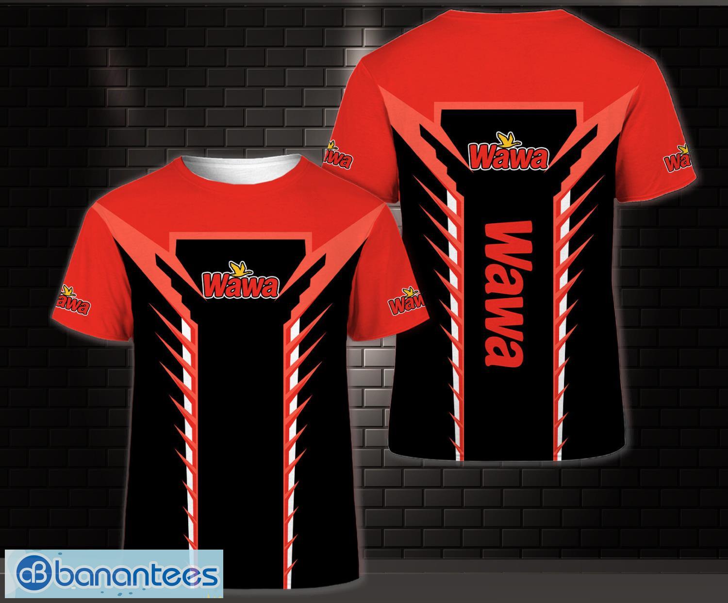 3d all over printed wawa team 3d t shirt image 3D All Over Printed wawa Team 3D T-Shirt Product Photo 1
