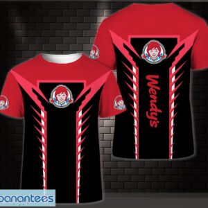 3D All Over Printed wendy's Limited 3D T-Shirt Product Photo 1