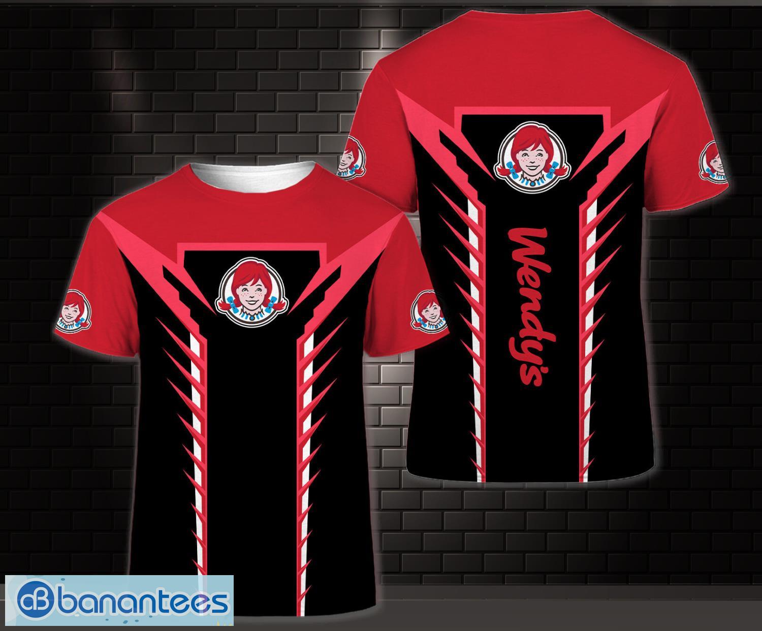 3d all over printed wendys limited 3d t shirt image 3D All Over Printed wendy's Limited 3D T Shirt Product Photo
