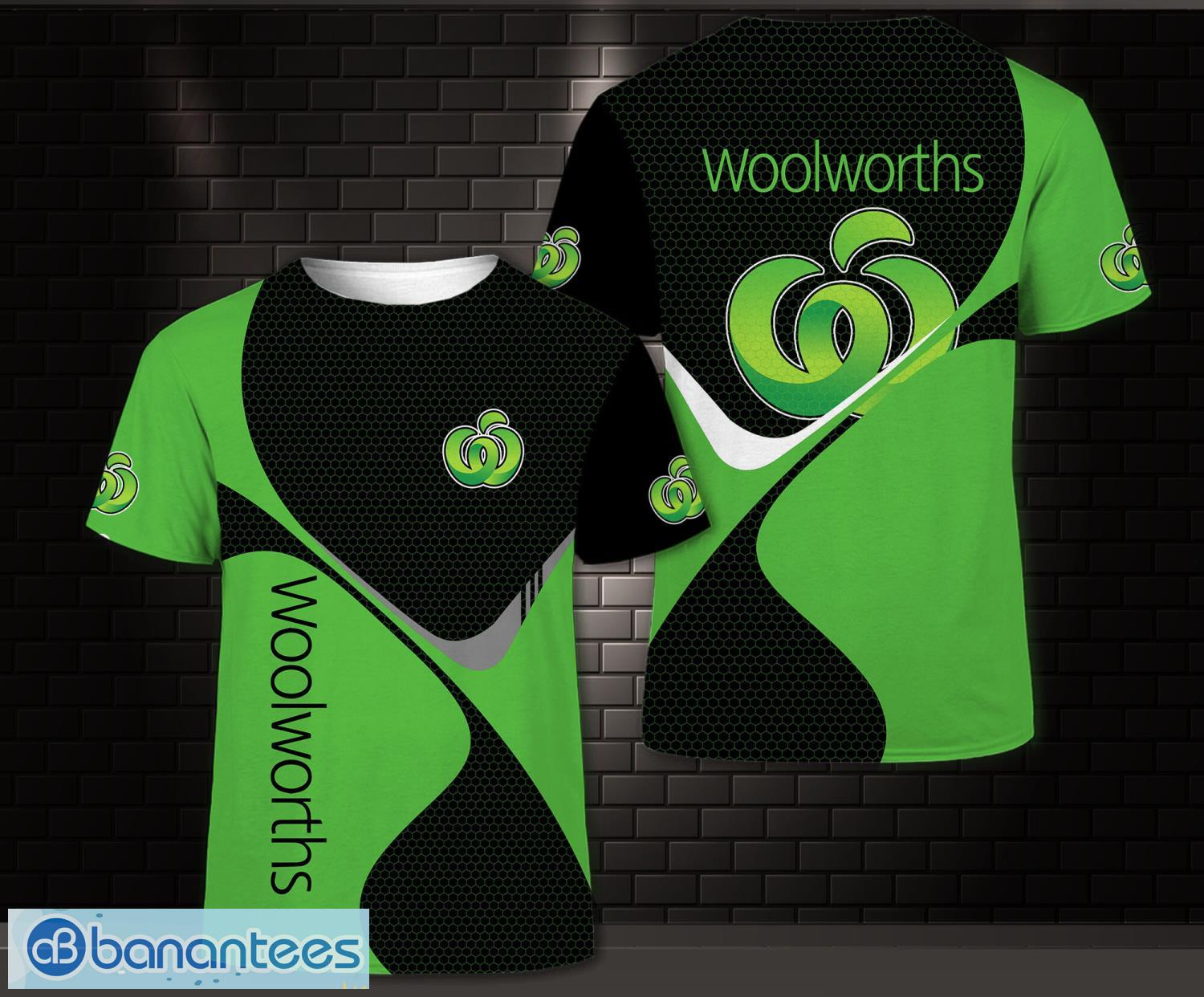 3d all over printed woolworths team 3d t shirt image 3D All Over Printed woolworths Team 3D T-Shirt Product Photo 1
