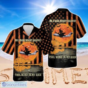 US Air Force Boeing C-17 Globemaster III 105 AW - New York ANG Halloween Aloha Hawaiian Shirt Product Photo 1