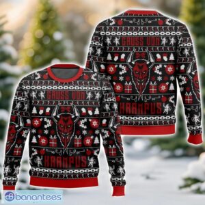 Gruss vom Krampus Gift, Christmas Ugly Christmas Sweater 3D All Printed Sweater Christmas Gift Product Photo 1