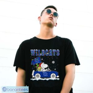 Kentucky Wildcats Snoopy And Woodstock Driving Car Cute Snoopy Limited Edition Shirt - G500 Gildan T-Shirt
