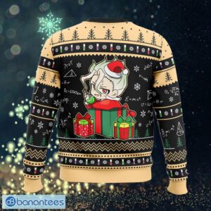 Christmas Senkuu Dr Stone Avalanche Knitted Christmas Sweater AOP Gift For Men And Women - Christmas Senkuu Dr Stone Ugly Christmas Sweater Photo_2
