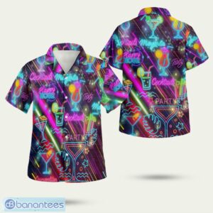 Cocktails Happy Hour 3D Hawaiian Shirt Summer Style Gift Product Photo 1