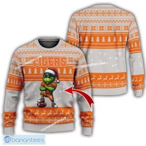 NCAA Clemson Tigers Player Grinch Ugly Xmas 3D Sweater Gift Holidays - NCAA Clemson Tigers New Grinch Ugly Christmas Sweater Photo 1