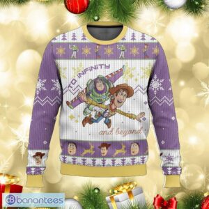 To Infinity And Beyond Buzz Lightyear and Woody – Toy Story Ugly Sweater Holly Ugly Christmas Sweater Gift For Adult - To Infinity And Beyond Buzz Lightyear and Woody – Toy Story Ugly Sweater Photo_1