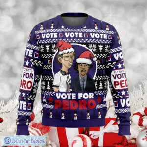 Vote for Pedro Napoleon Dynamite Traditional Ugly Christmas Sweater Gift Holidays - Vote for Pedro Napoleon Dynamite Ugly Christmas Sweater Photo_1