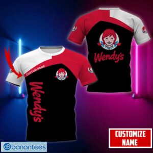 The Perfect Gift For Wendy's Limited 3D T-Shirt Custom Name Product Photo 1