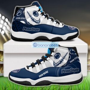 Penn State Nittany Lions Air Jordan 11 Sneakers Custom Name Special Shoes For Fans Product Photo 1