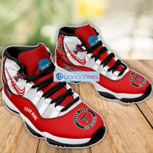 Texas Tech Red Raiders Air Jordan 11 Sneakers Custom Name Special Shoes For Fans Product Photo 3