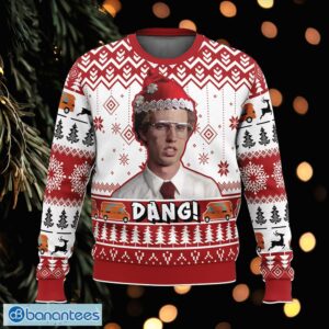 Dang! Napoleon Dynamite Snowball Knitted Xmas Sweater Gift For Men And Women - Dang! Napoleon Dynamite Ugly Christmas Sweater Photo_1