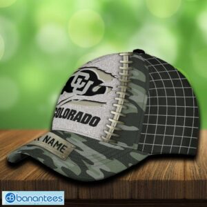 Colorado Buffaloes 3D Hat And Cap Beach Design Camo Green For Fans Gift Custom Name - Colorado Buffaloes 3D Hat And Cap Camo_3