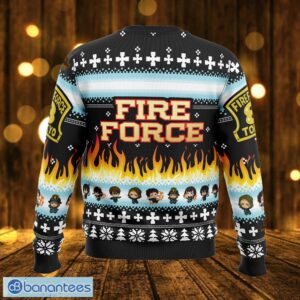 I Heard Santa on the Roof Fire Force Wish Ugly Christmas Sweater Gift Holidays - I Heard Santa on the Roof Fire Force Ugly Christmas Sweater Photo_2