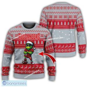 NFL Tampa Bay Buccaneers Player Grinch Knitted Xmas Sweater AOP Gift Holidays - NFL Tampa Bay Buccaneers New Grinch Ugly Christmas Sweater Photo 1