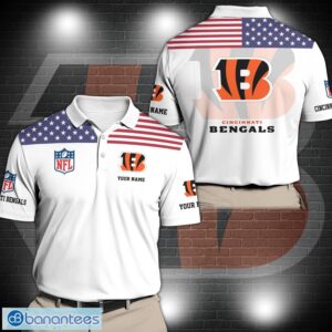 Cincinnati Bengals Sport Polo Shirt Custom Name Sport Gifts Ideas For Father's Days Product Photo 1