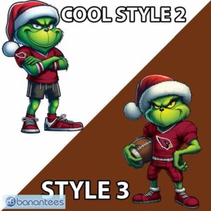 NFL Arizona Cardinals Grinch Football Ugly 3D Sweater Gift For Christmas - NFL Arizona Cardinals New Grinch Ugly Christmas Sweater Photo 3