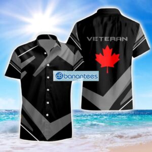 Canadian Veteran Soldier Hawaii Shirt Beach Shirt For Men And Women Custom Name Style 6 Product Photo 1