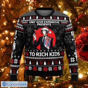 Expensive Gifts Black Butler Retailer Knitted Xmas Sweater Gift For Men And Women - Expensive Gifts Black Butler Ugly Christmas Sweater Photo_1