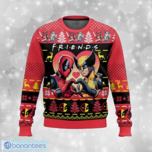 Deadpool Wolverine Ugly Sweater Candle Ugly Christmas 3D Sweater Gift For Adult - Deadpool Wolverine Ugly Sweater Photo_1