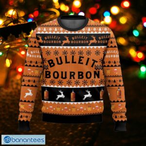 Bulleit Bourbon Ugly Sweater Pullover Ugly Christmas Sweater Gift For Men And Women - Bulleit Bourbon Ugly Sweater Photo_1