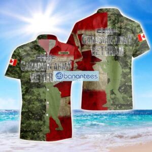 Canadian Veteran Soldier Hawaii Shirt Beach Shirt For Men And Women Custom Name Style 23 Product Photo 1