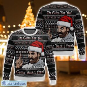 Burt Reynolds, No Gifts Christmas Ugly Sweater 3D Printed Sweater Christmas Gift - Burt Reynolds, No Gifts Christmas Ugly Sweater-3