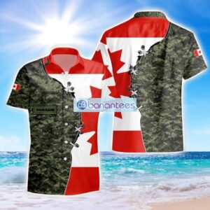 Canadian Veteran Soldier Hawaii Shirt Beach Shirt For Men And Women Custom Name Style 21 Product Photo 1
