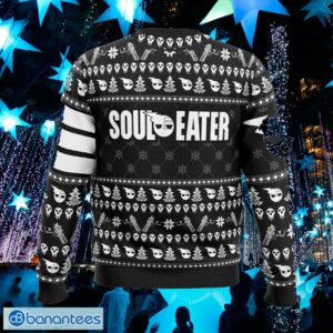 Death The Kid Soul Eater Lights Knitted Christmas Sweater Gift For Men And Women - Death The Kid Soul Eater Ugly Christmas Sweater Photo_2