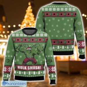 Hulk Smash! Ugly Christmas Sweater 3D All Printed Sweater Christmas Gift Product Photo 1