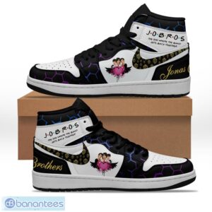 Jonas Brothers Air Jordan Hightop Sneakers Shoes AJ1 Gift Ideas Shoes Product Photo 1