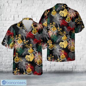 British Army Adjutant General's Corps 3D Hawaiian Shirt Beach Team Gift Product Photo 1