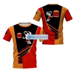 The Perfect Gift For Burger King 3D T-Shirt All Printed Custom Name Product Photo 1