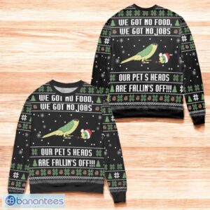 Dumb And Dumber We Got No Food We Got No Jobs Our Pets Heads Are Falling Off Ugly Christmas Sweater Product Photo 1