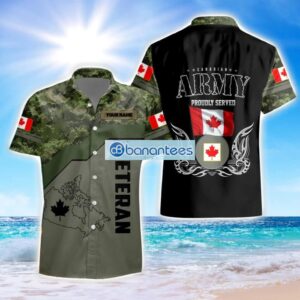 Canadian Veteran Soldier Hawaii Shirt Beach Shirt For Men And Women Custom Name Style 10 Product Photo 1
