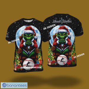 MLB Miami Marlins King Grinch Christmas 3D Hoodie, 3D Tshirt, Sweater AOP - MLB Miami Marlins King Grinch Christmas 3D Hoodie, 3D Tshirt, Sweater AOP Photo 1