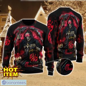 Chick-fil-A Death Halloween All Over Print Sweater Halloween Gift For men And Women Product Photo 1