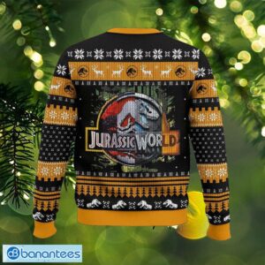 T-Rex – Jurassic ParkWorld Ugly Sweater Fun Ugly Xmas Sweater Gift For Men And Women - T-Rex – Jurassic ParkWorld Ugly Sweater Photo_2