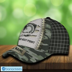 Army Black Knights 3D Hat And Cap Beach Design Camo Green For Fans Gift Custom Name - Army Black Knights 3D Hat And Cap Camo_3