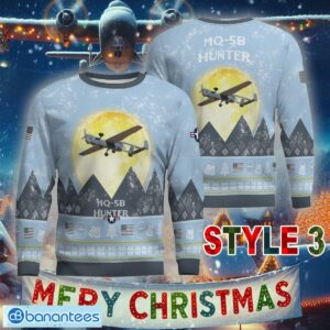 Aircraft Moonight MQ-5B Hunter MQ5B Knitted Christmas Sweater AOP Gift For Adult - MQ-5B Hunter MQ5B Aircraft Moonlight Ugly Christmas Sweater_31