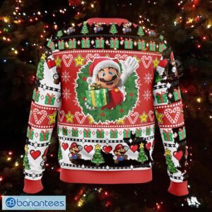 Christmas Mario Mario Bros Myrrh Knitted Xmas Sweater Gift For Men And Women - Christmas Mario Mario Bros Ugly Christmas Sweater Photo_2