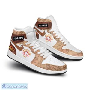 Indiana Jones Air Jordan Hightop Sneakers Shoes AJ1 Gift Ideas Shoes Product Photo 2