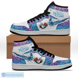 The Little Mermaid Air Jordan Hightop Sneakers Shoes AJ1 Gift Ideas Shoes Product Photo 1