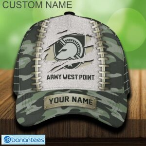 Army Black Knights 3D Hat And Cap Beach Design Camo Green For Fans Gift Custom Name - Army Black Knights 3D Hat And Cap Camo_1